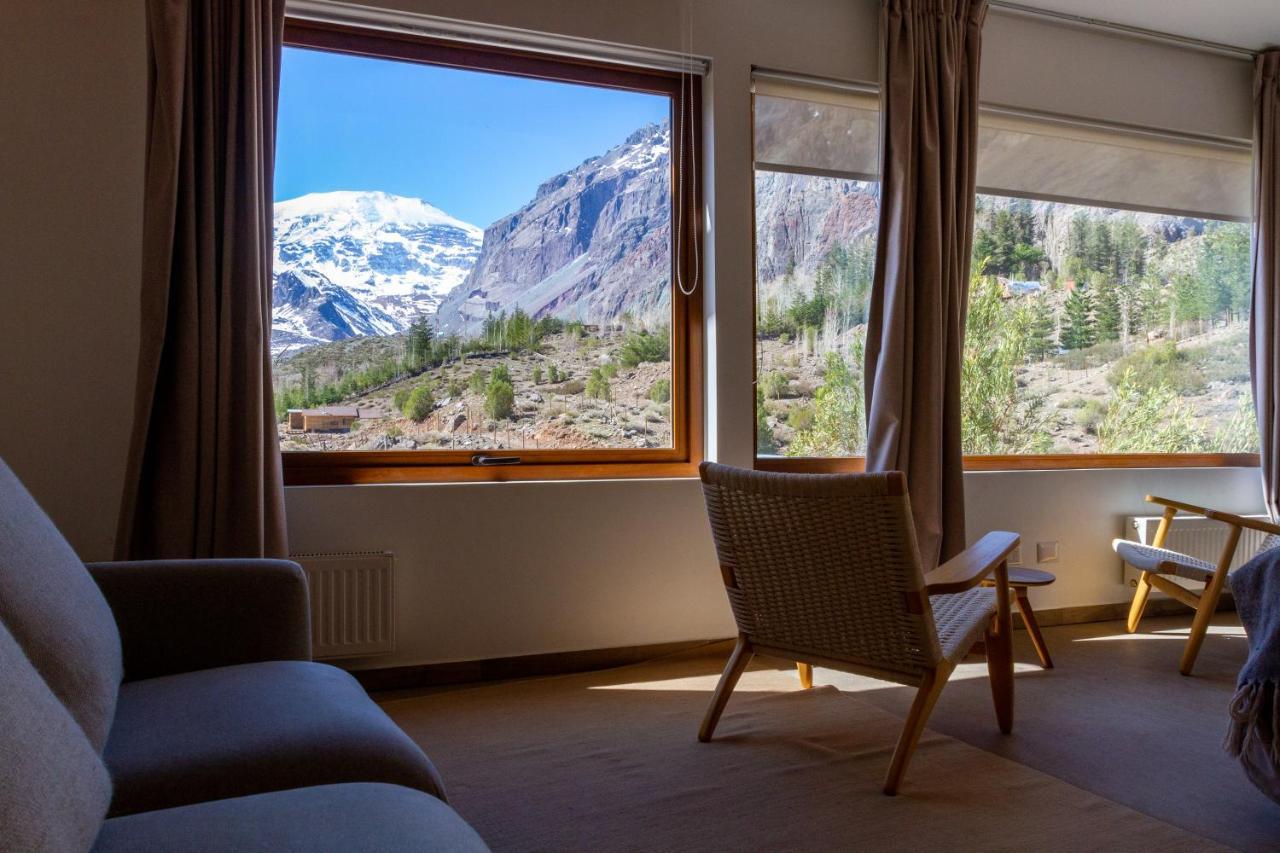 Lodge El Morado Refugio Lo Valdes Buitenkant foto