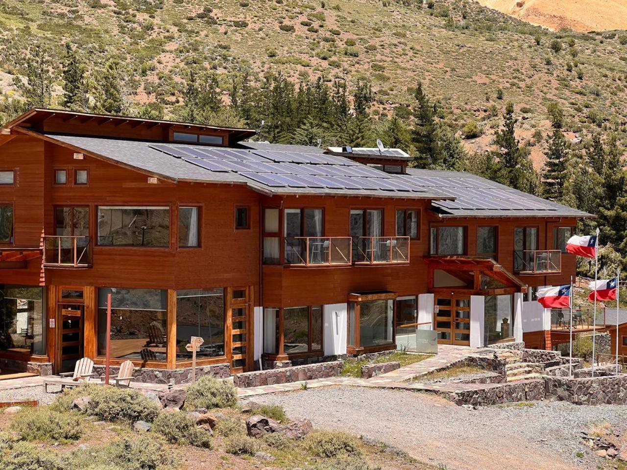 Lodge El Morado Refugio Lo Valdes Buitenkant foto