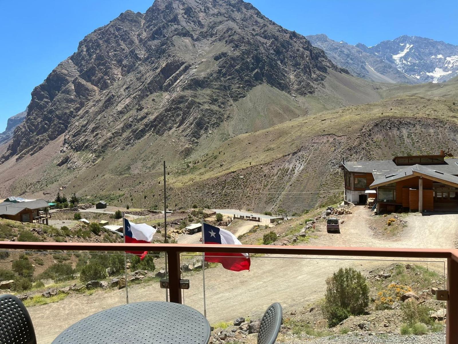 Lodge El Morado Refugio Lo Valdes Buitenkant foto